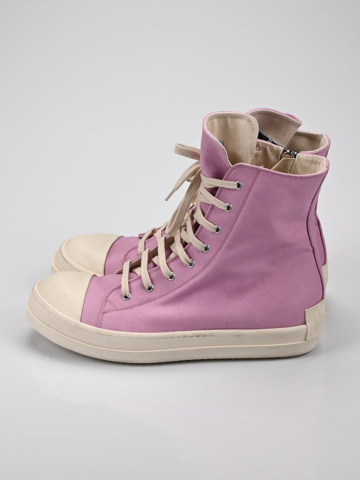 Pink Canvas Ramones