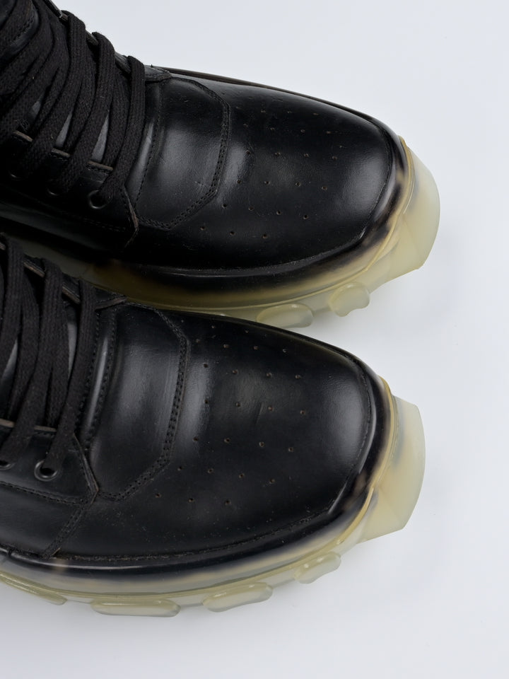 Tractor Boots Clear Sole