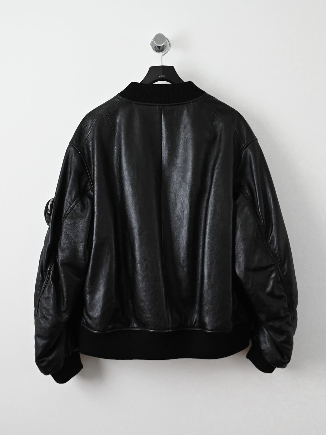 Nappa Leather Bomber Jacket