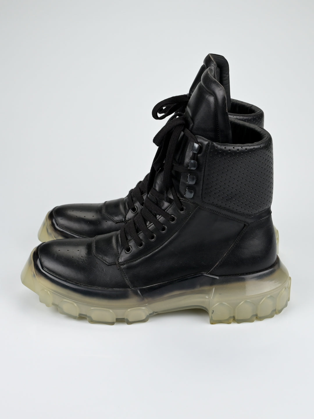 Tractor Boots Clear Sole