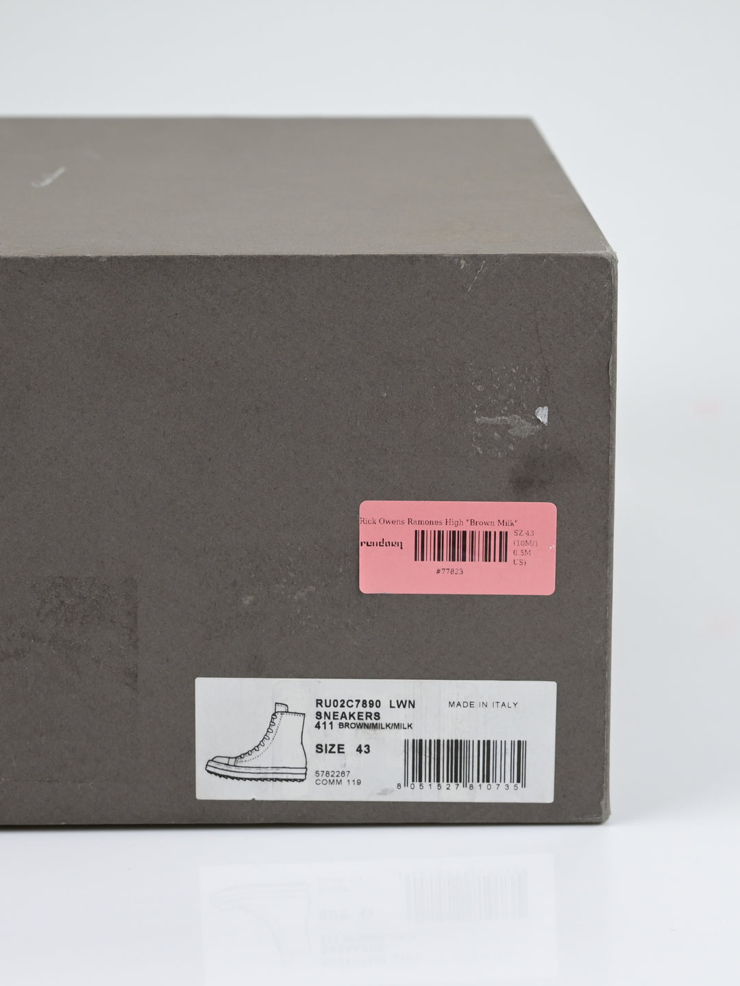 Brown Mainline Leather Ramones