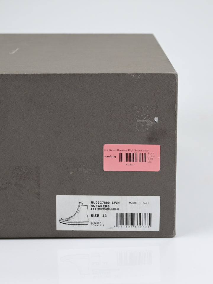 Brown Mainline Leather Ramones