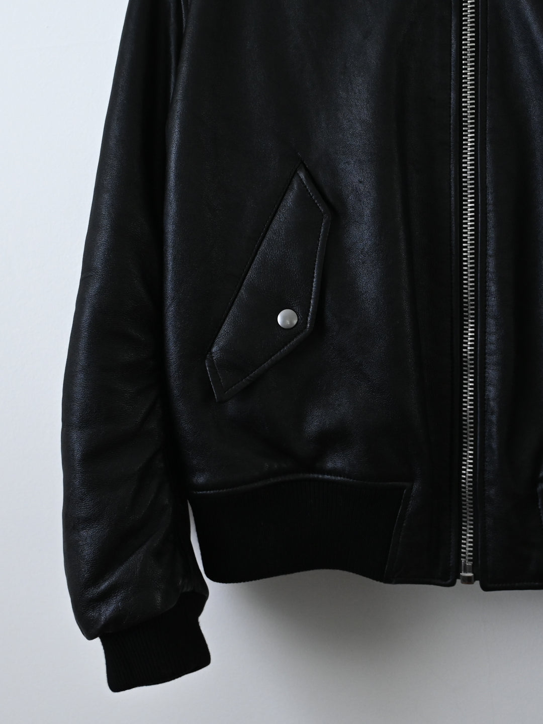 Nappa Leather Bomber Jacket