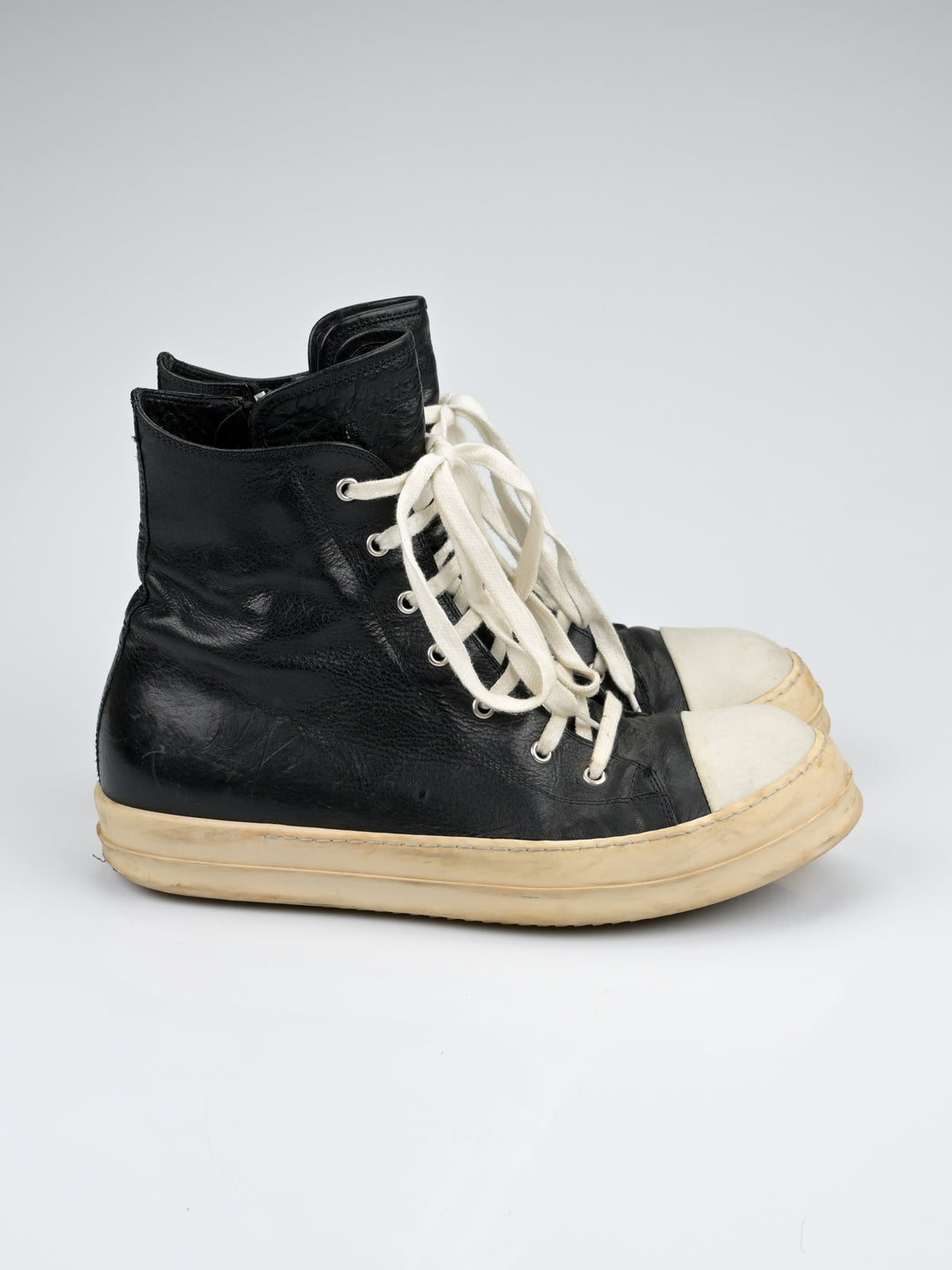Mainline Leather High Top Ramones