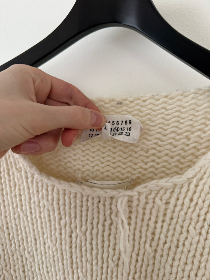 AW17 Replica Unfinished Jumper Knit Sweater