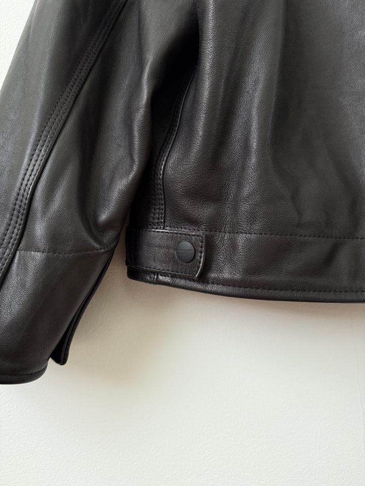 "Records" Leather Jacket