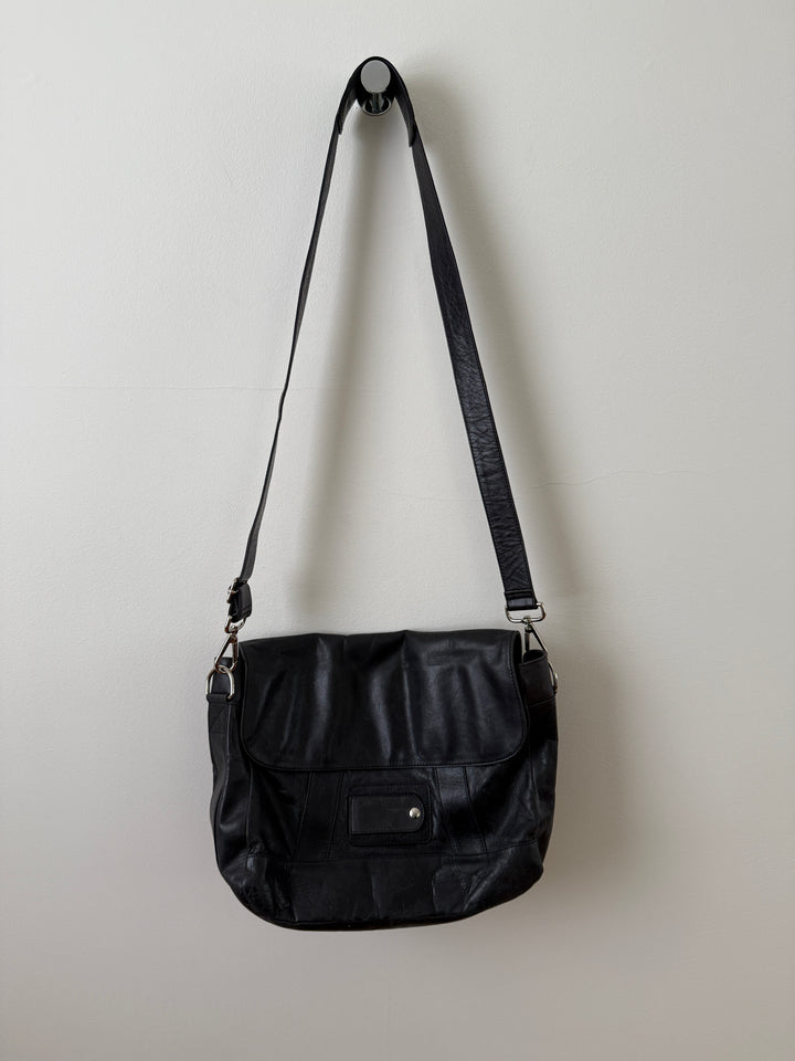 Leather Messenger Bag