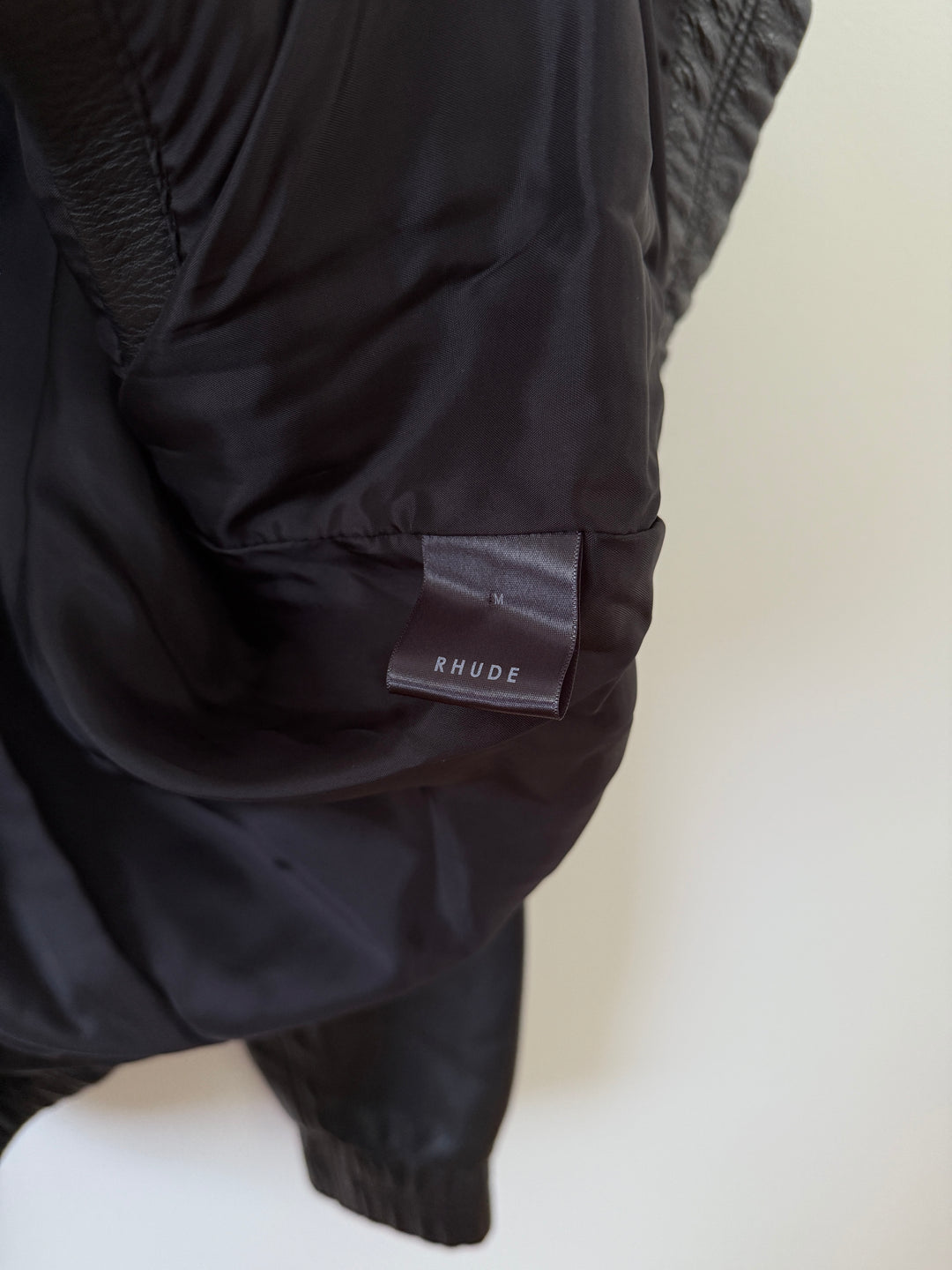 Leather Pilot Bomber Jacket