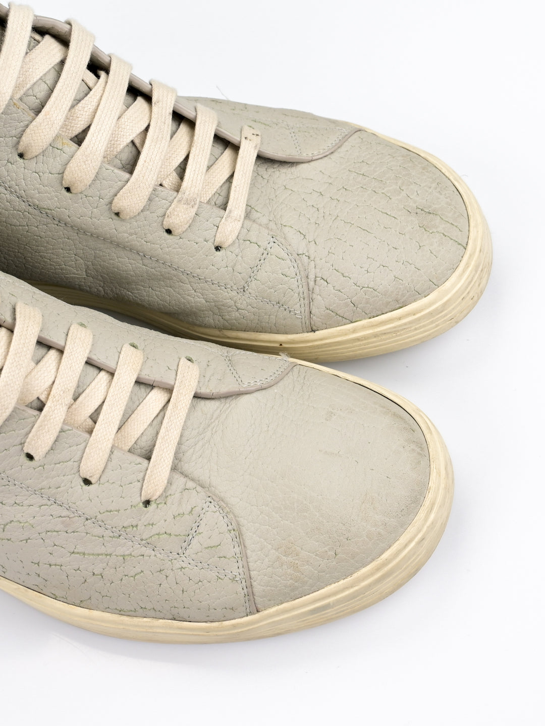 Mastadon High Top Leather Sneakers