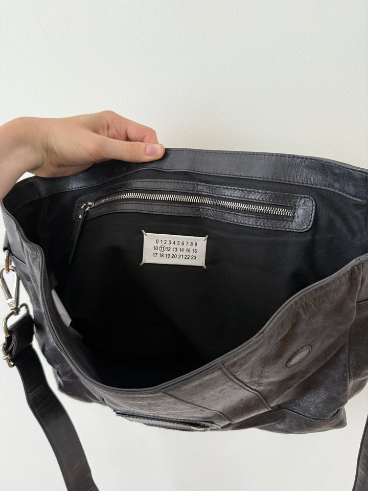 Leather Messenger Bag