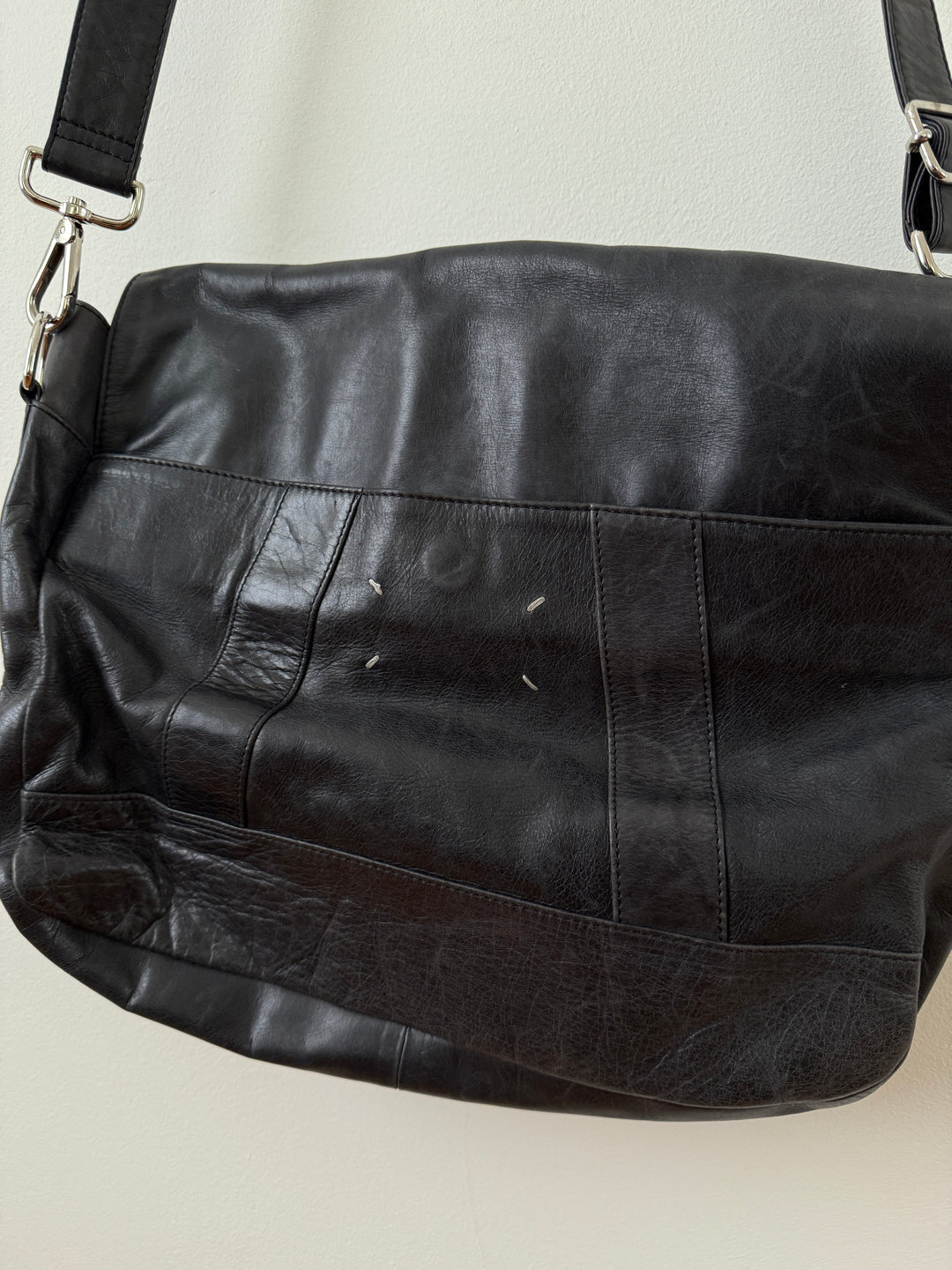 Leather Messenger Bag
