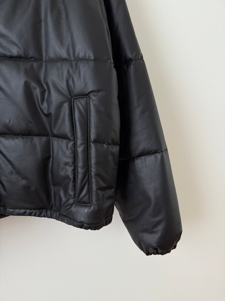 Leather Pico Puffer