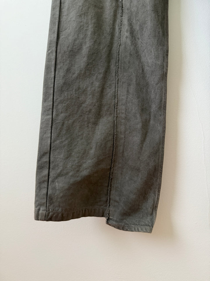 The "Diviser" Inside-Out Denim Cargo Pants