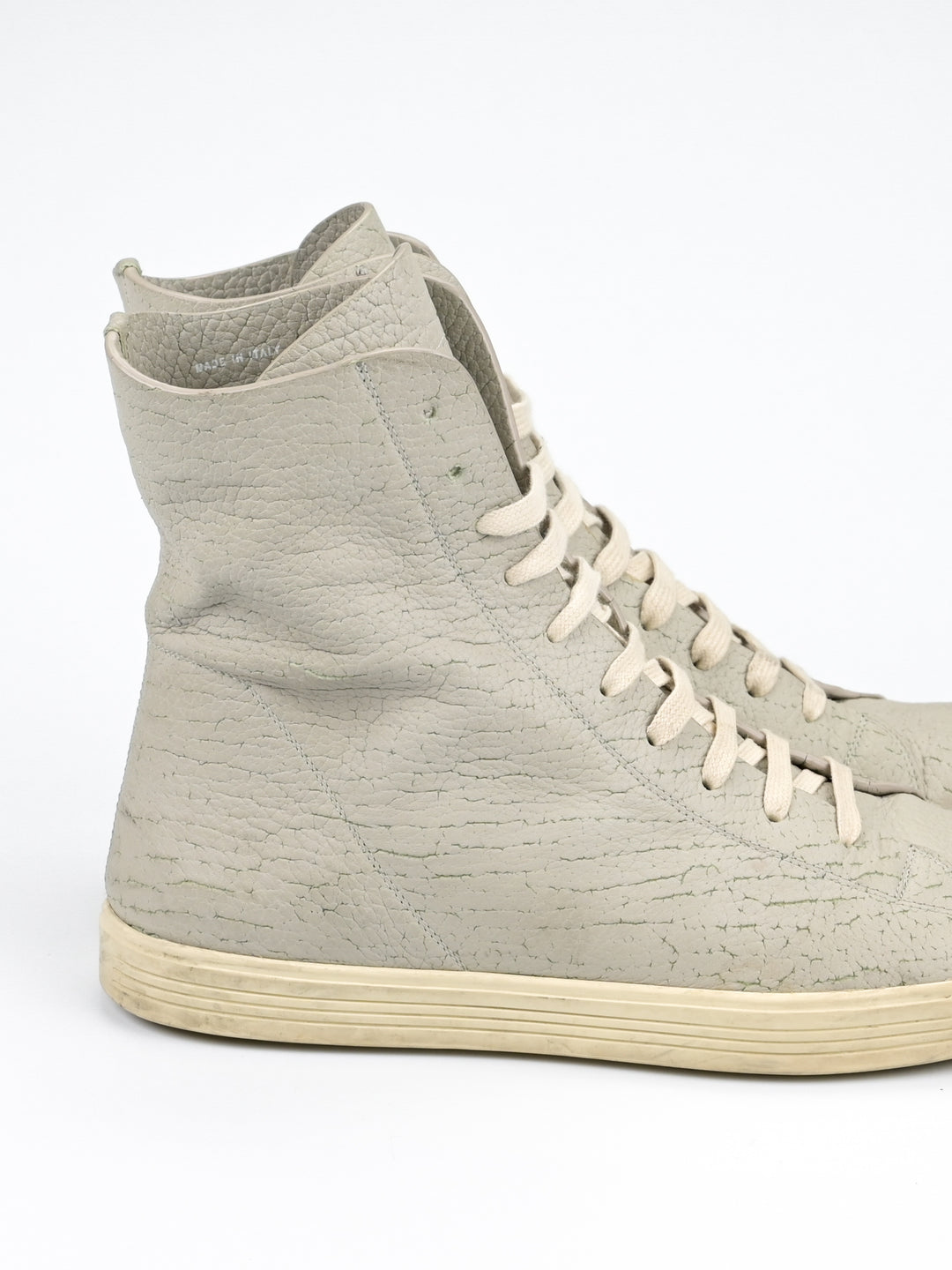 Mastadon High Top Leather Sneakers