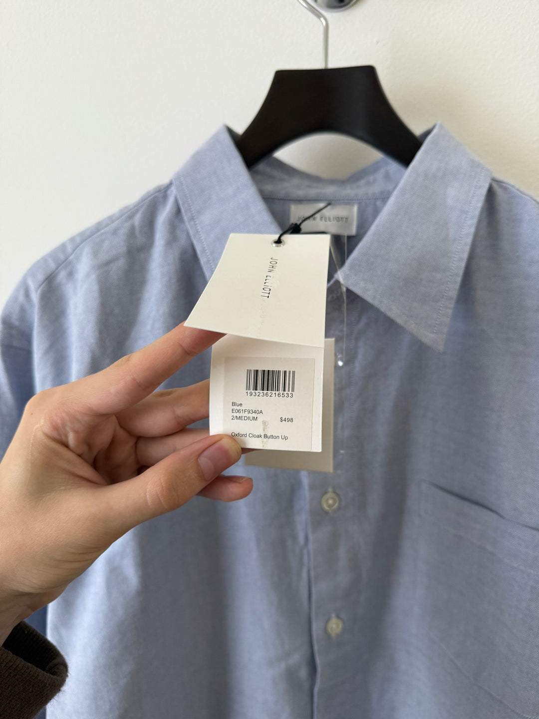 Oxford Cloak Button Up