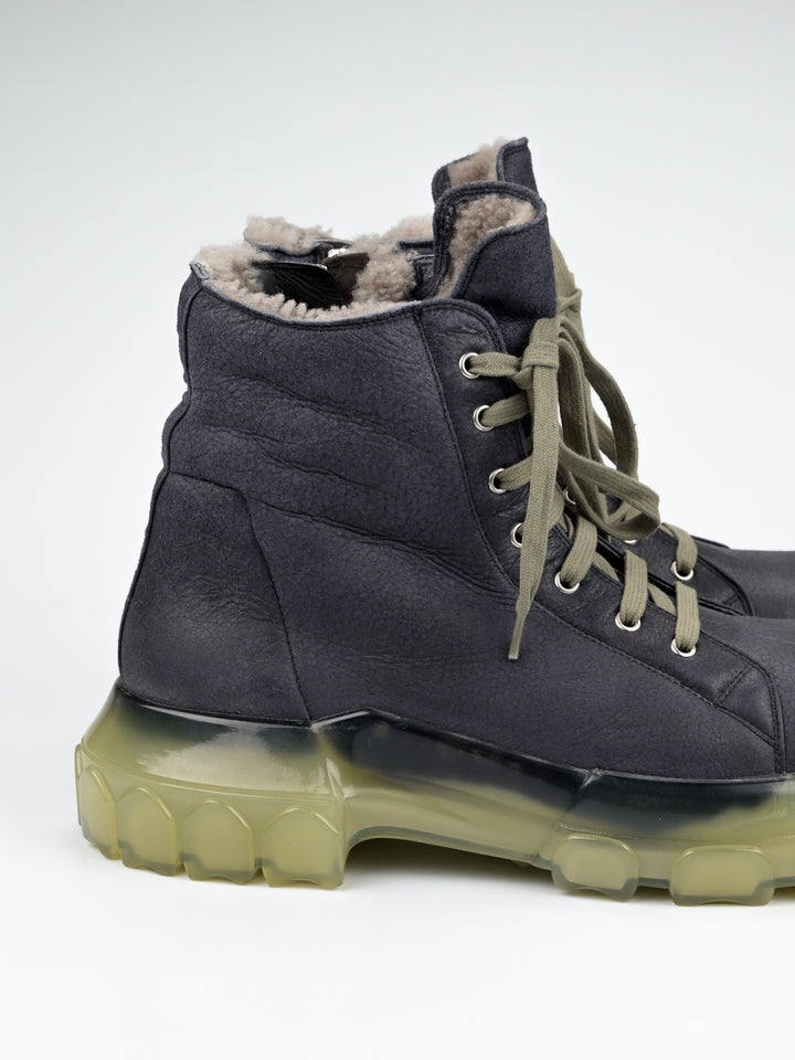 Shearling Mega Bozo Tractor Boots