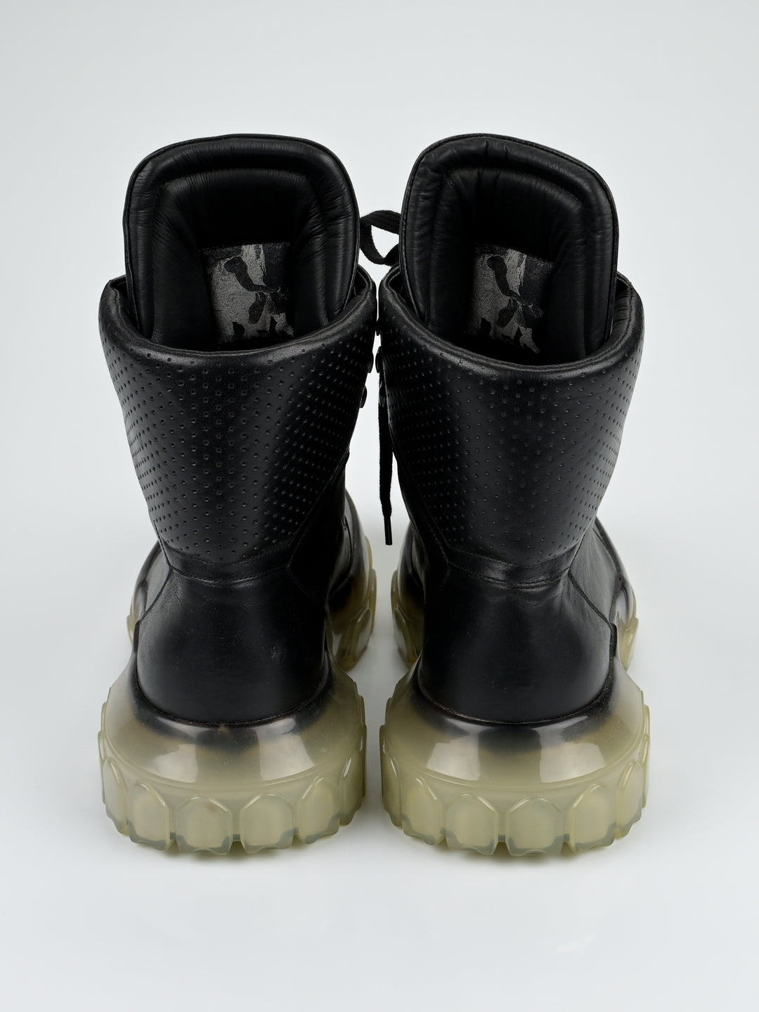 Tractor Boots Clear Sole