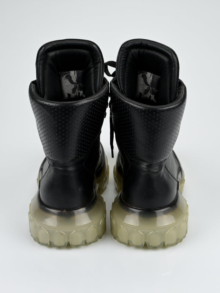 Tractor Boots Clear Sole