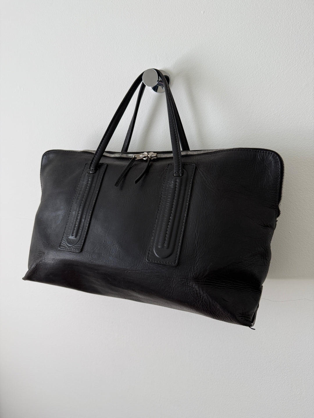 Leather Weekender Bag