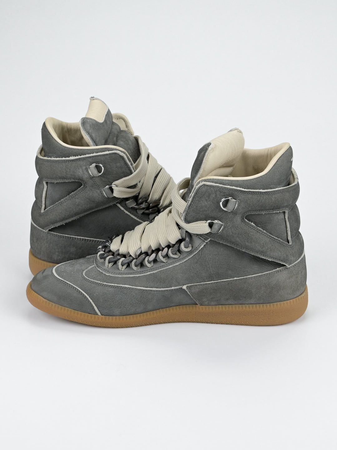 High Top Chain Sneakers