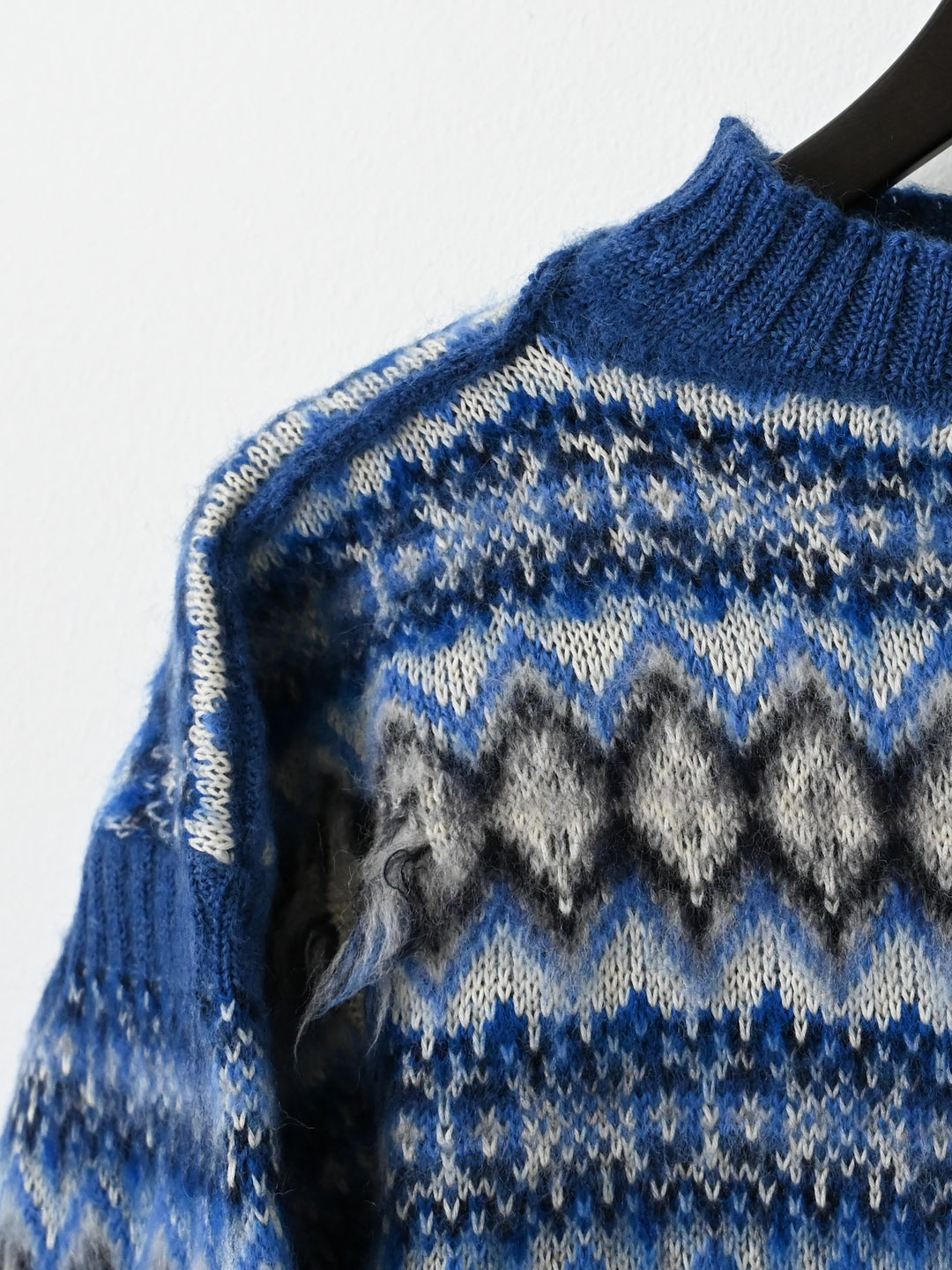 Intarsia Fair Aisle Wool Sweater