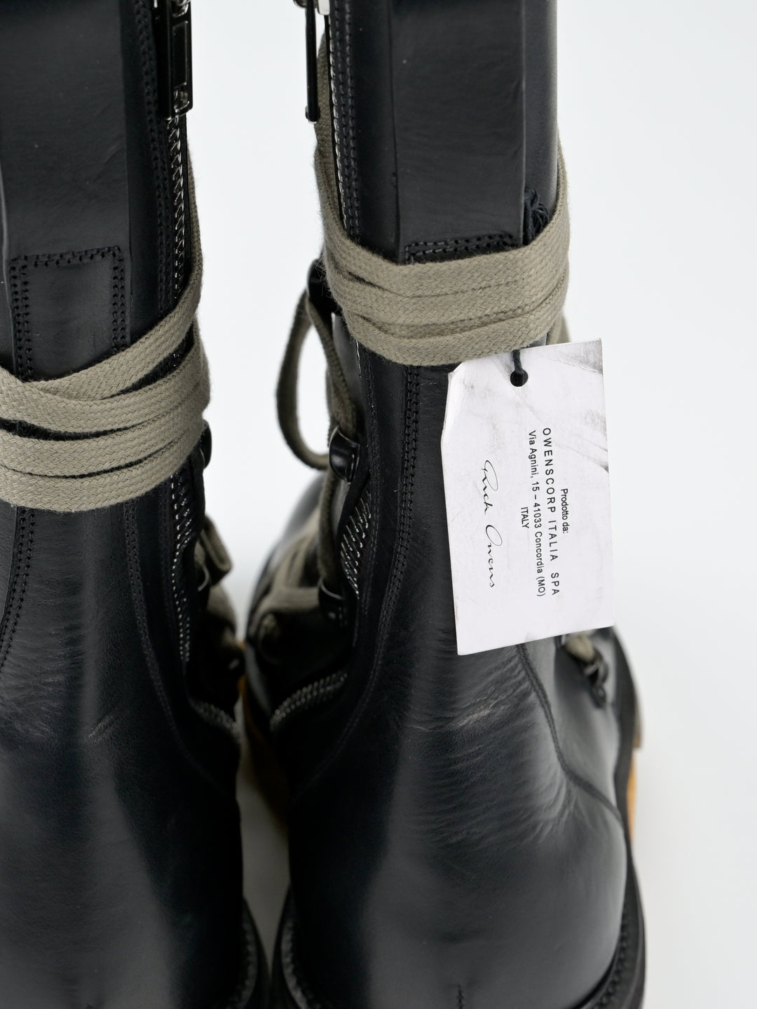 F/W 2017 'Glitter' Hexagram Creeper Boots Lego Sole