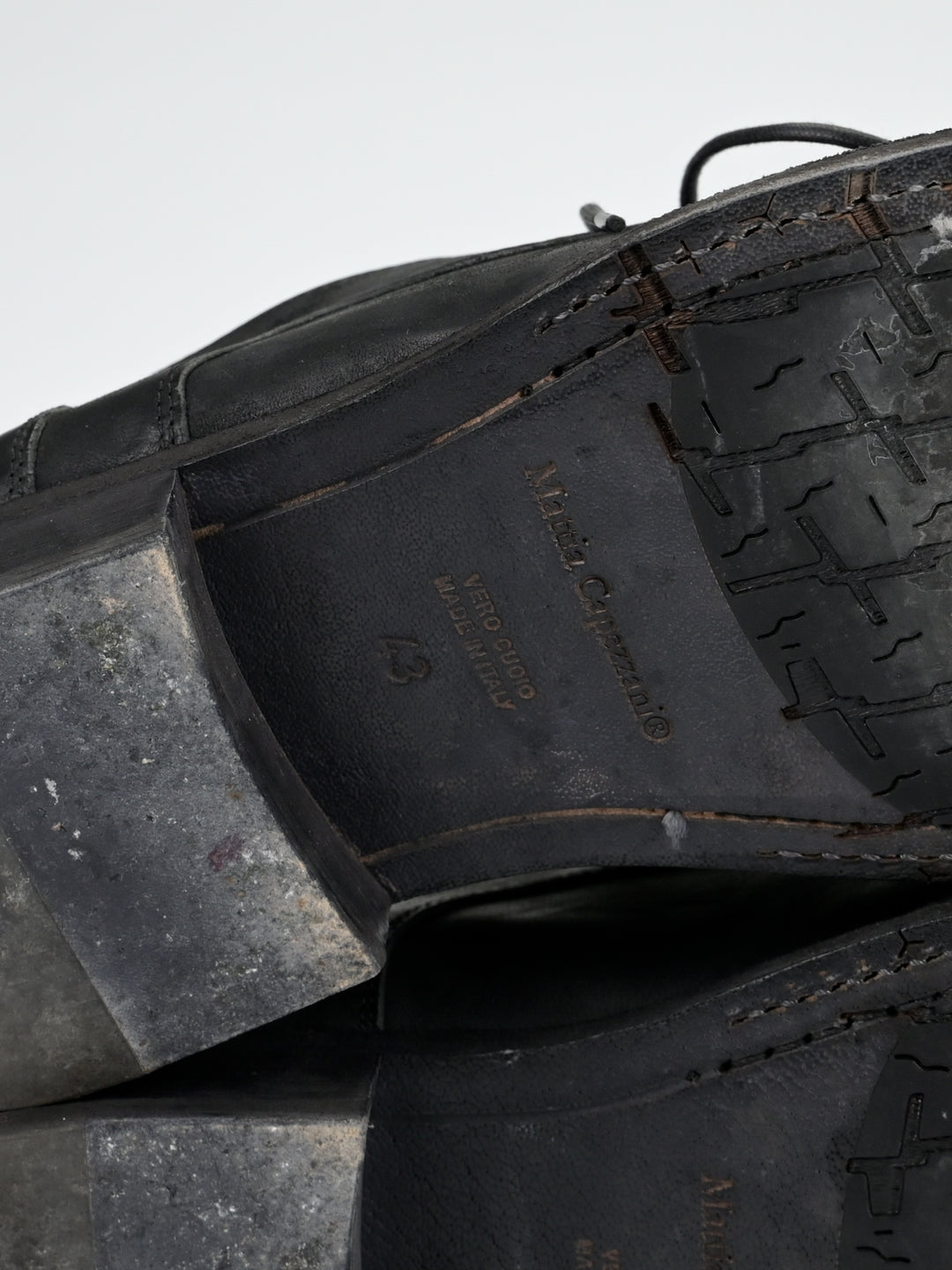 Falce Nubuk Horse Leather Derbies