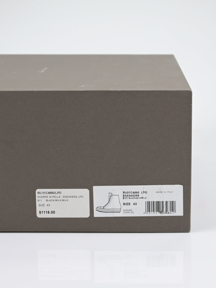 Mainline Leather High Top Ramones