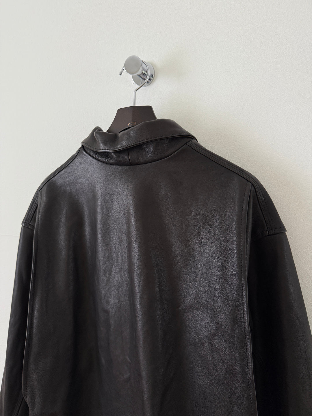 "Records" Leather Jacket