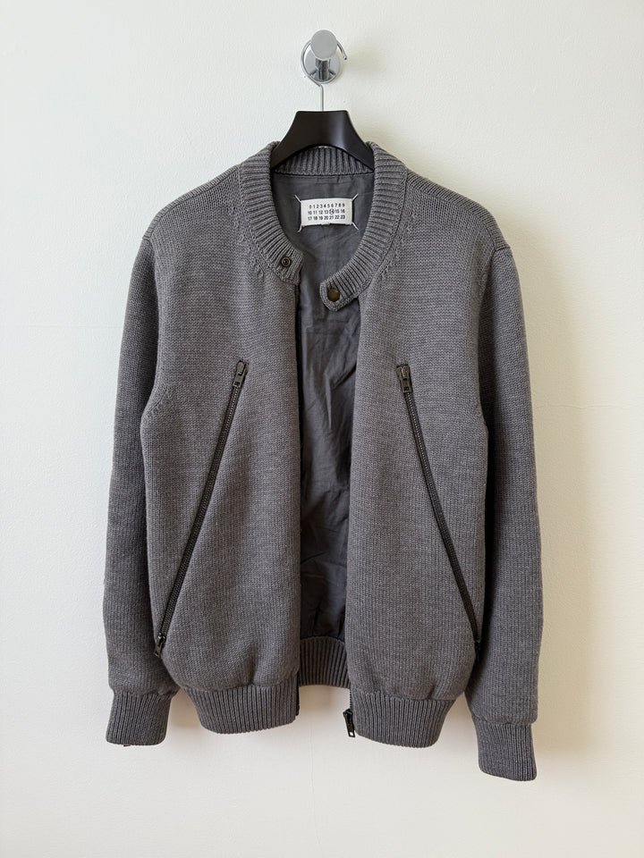 5 Zip Wool Knit Sweater