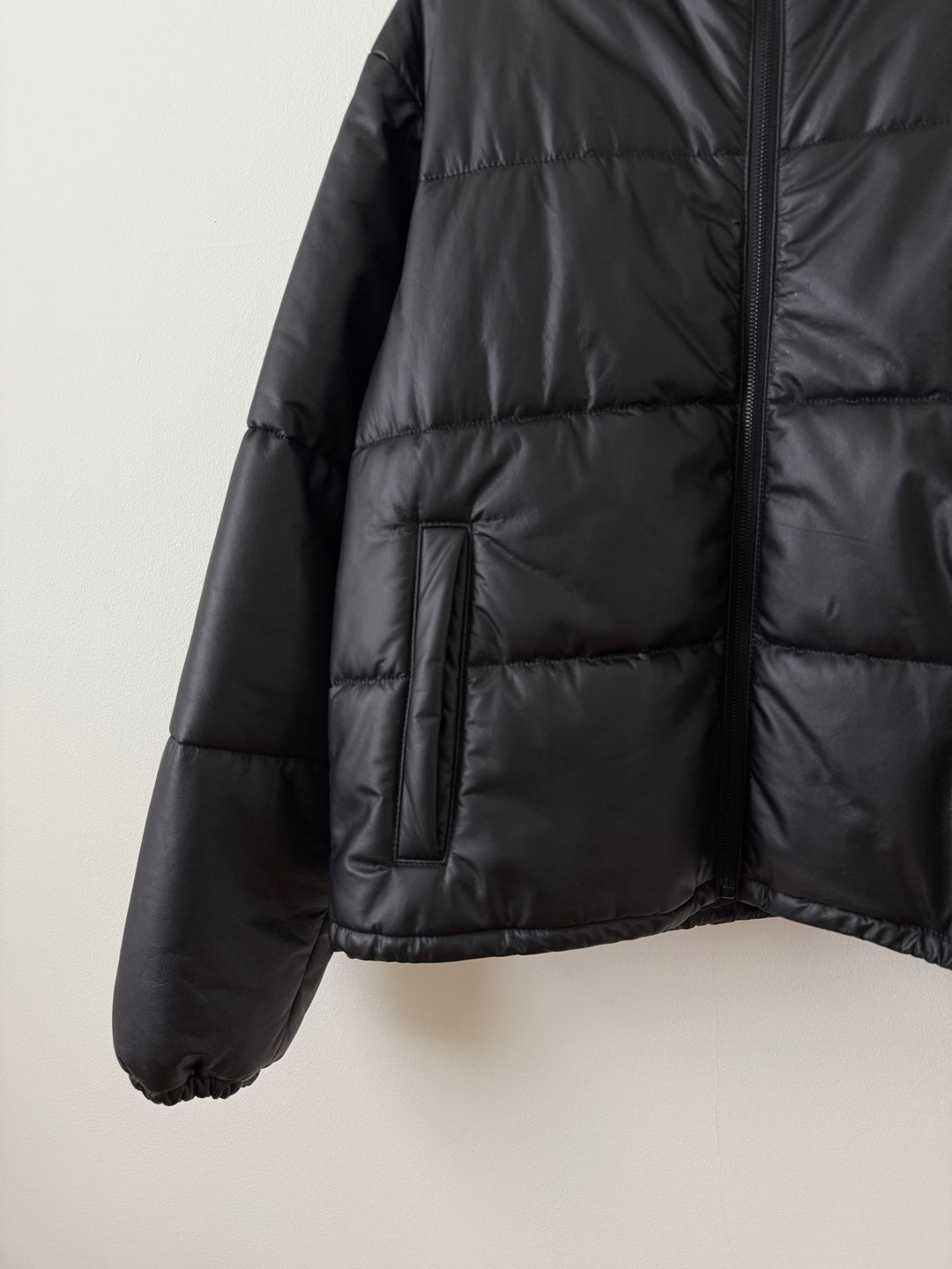 Leather Pico Puffer