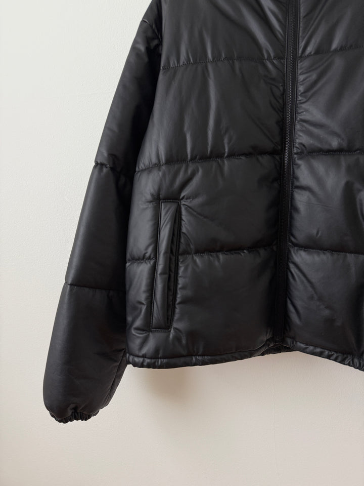 Leather Pico Puffer