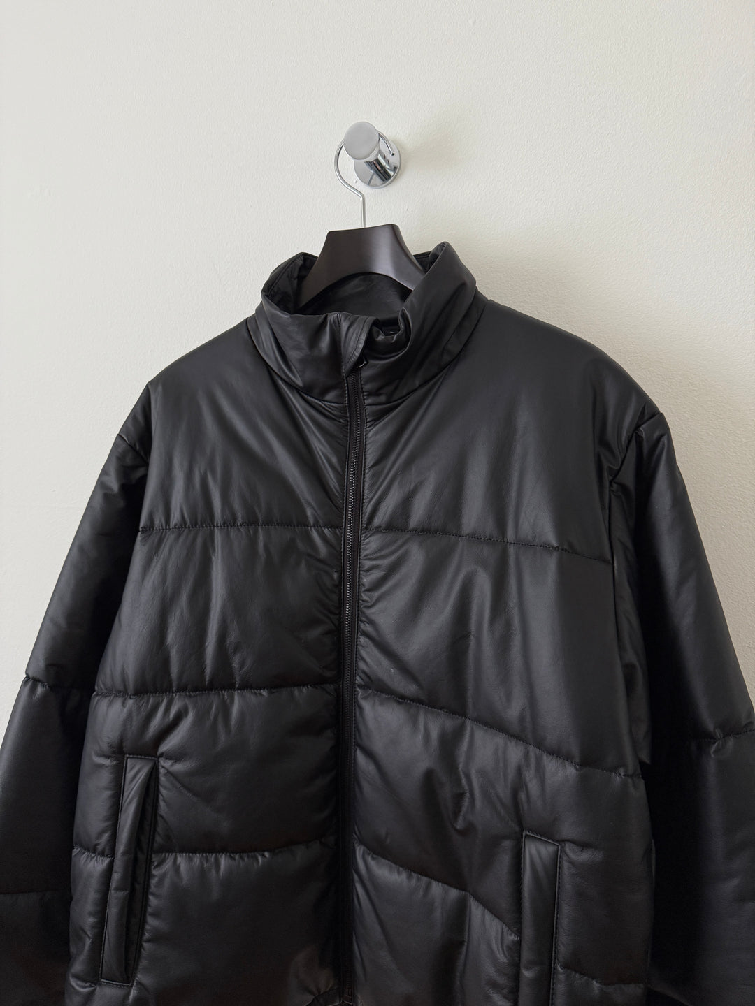 Leather Pico Puffer