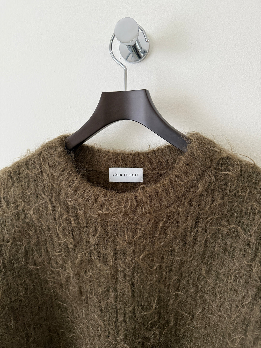 Wool Mohair Crew Sweater
