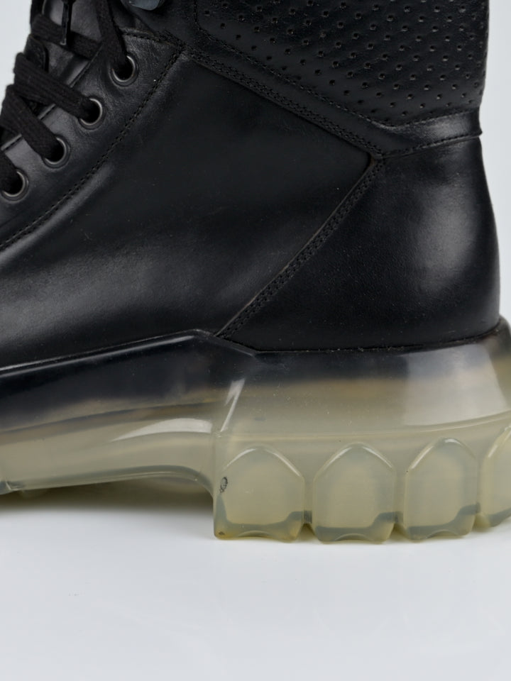 Tractor Boots Clear Sole