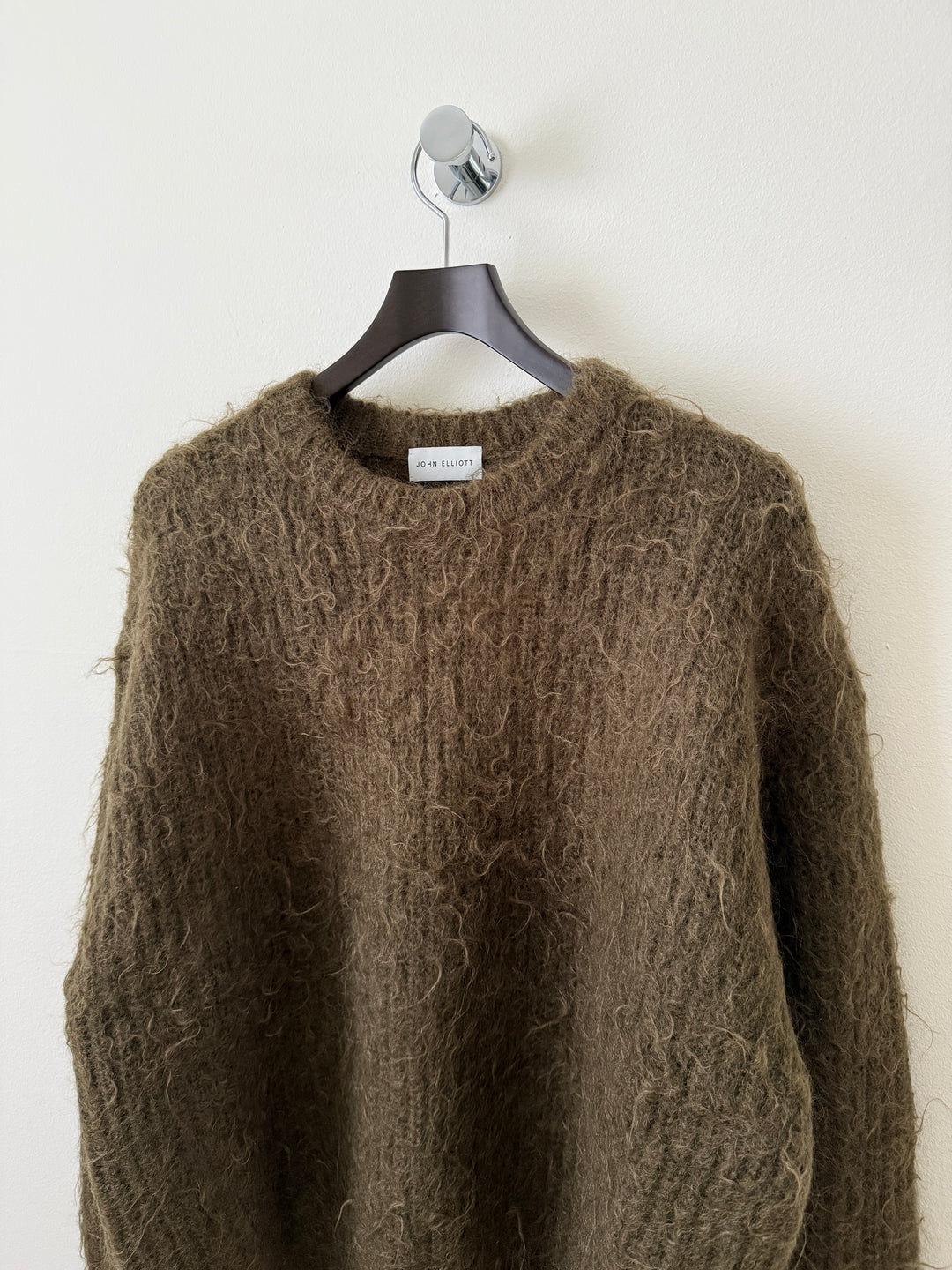 Wool Mohair Crew Sweater