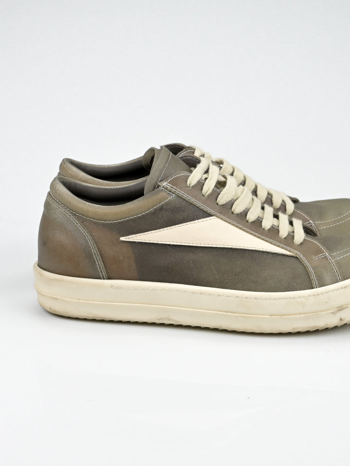 Vintage Transparent Low Sneakers