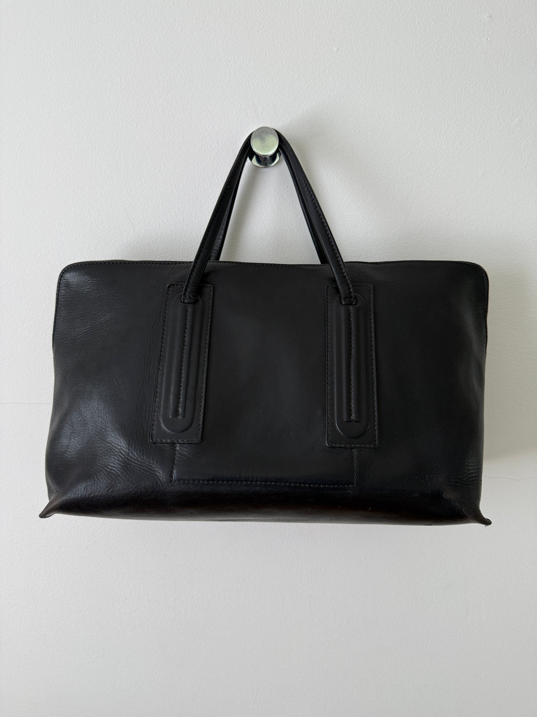 Leather Weekender Bag
