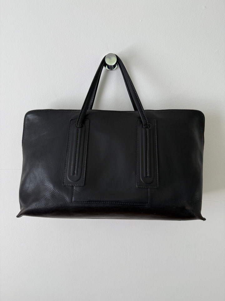 Leather Weekender Bag