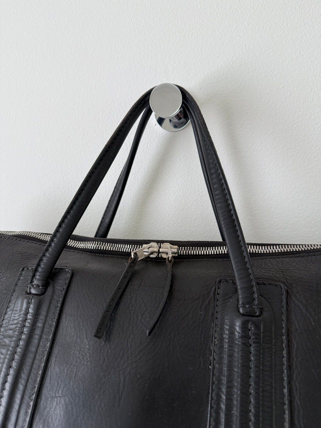 Leather Weekender Bag