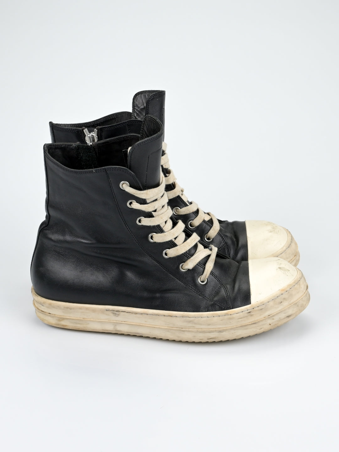 Mainline Leather High Top Ramones