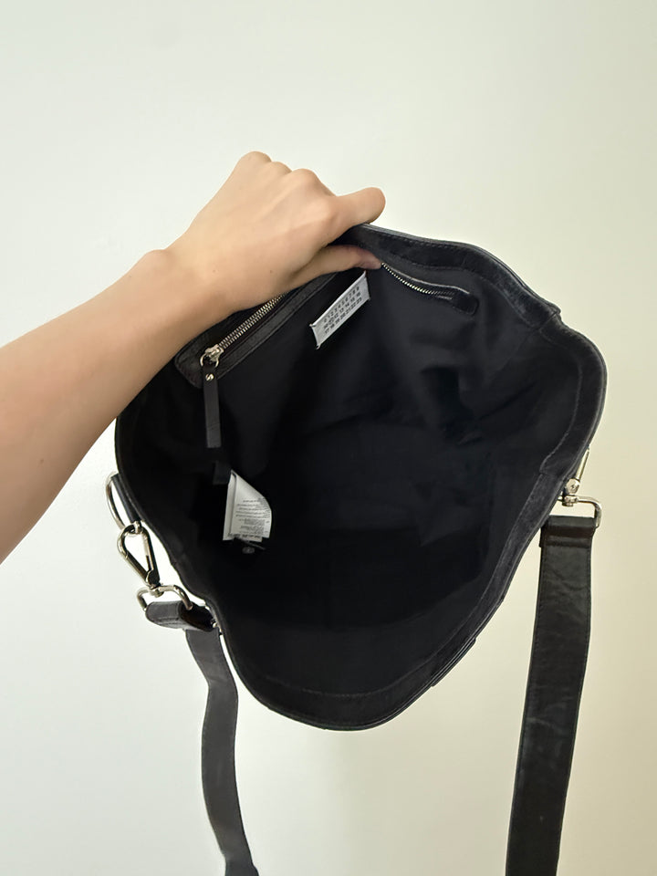 Leather Messenger Bag