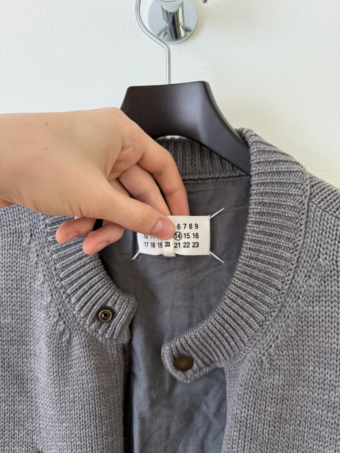 5 Zip Wool Knit Sweater