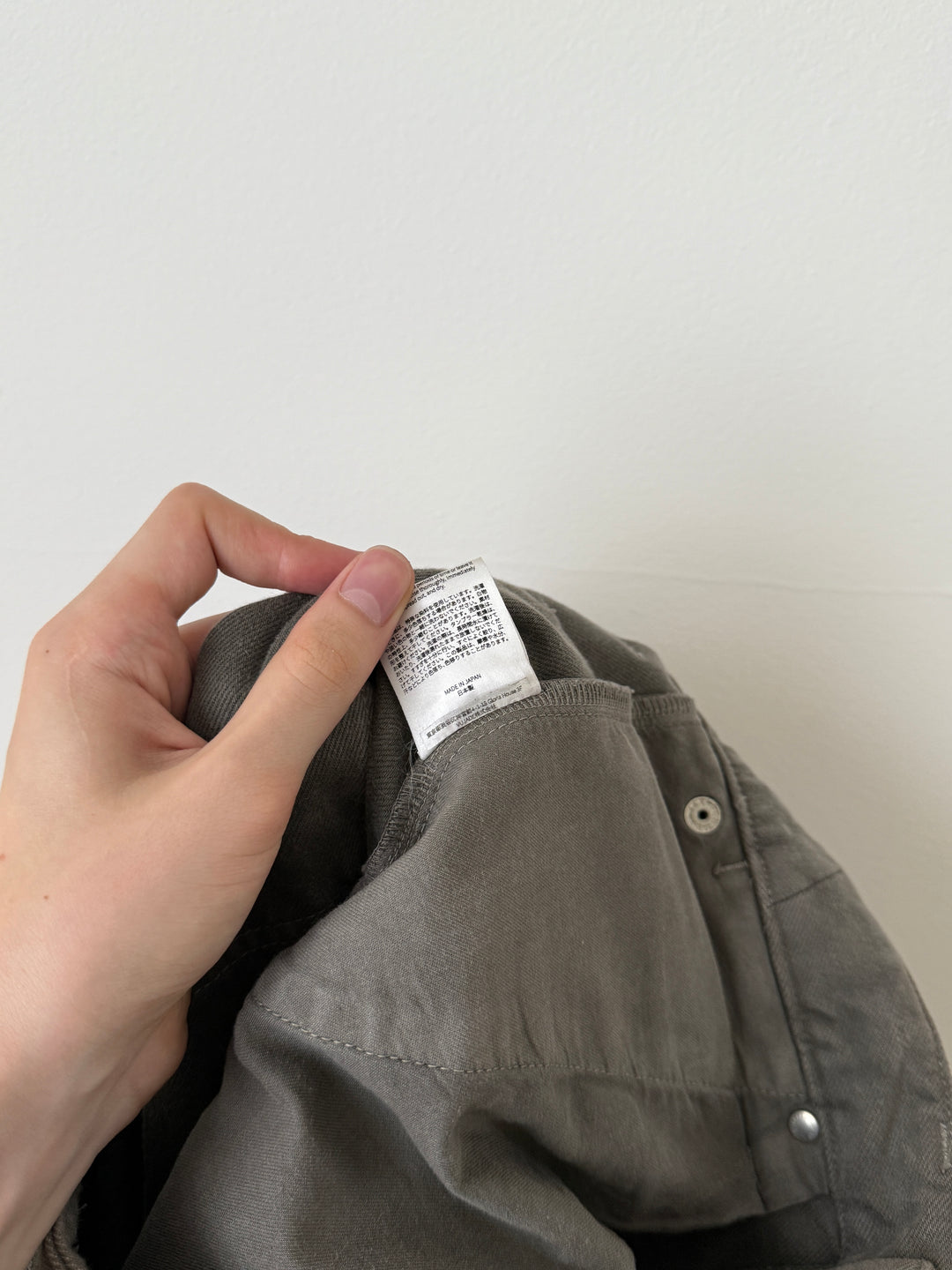 The "Diviser" Inside-Out Denim Cargo Pants