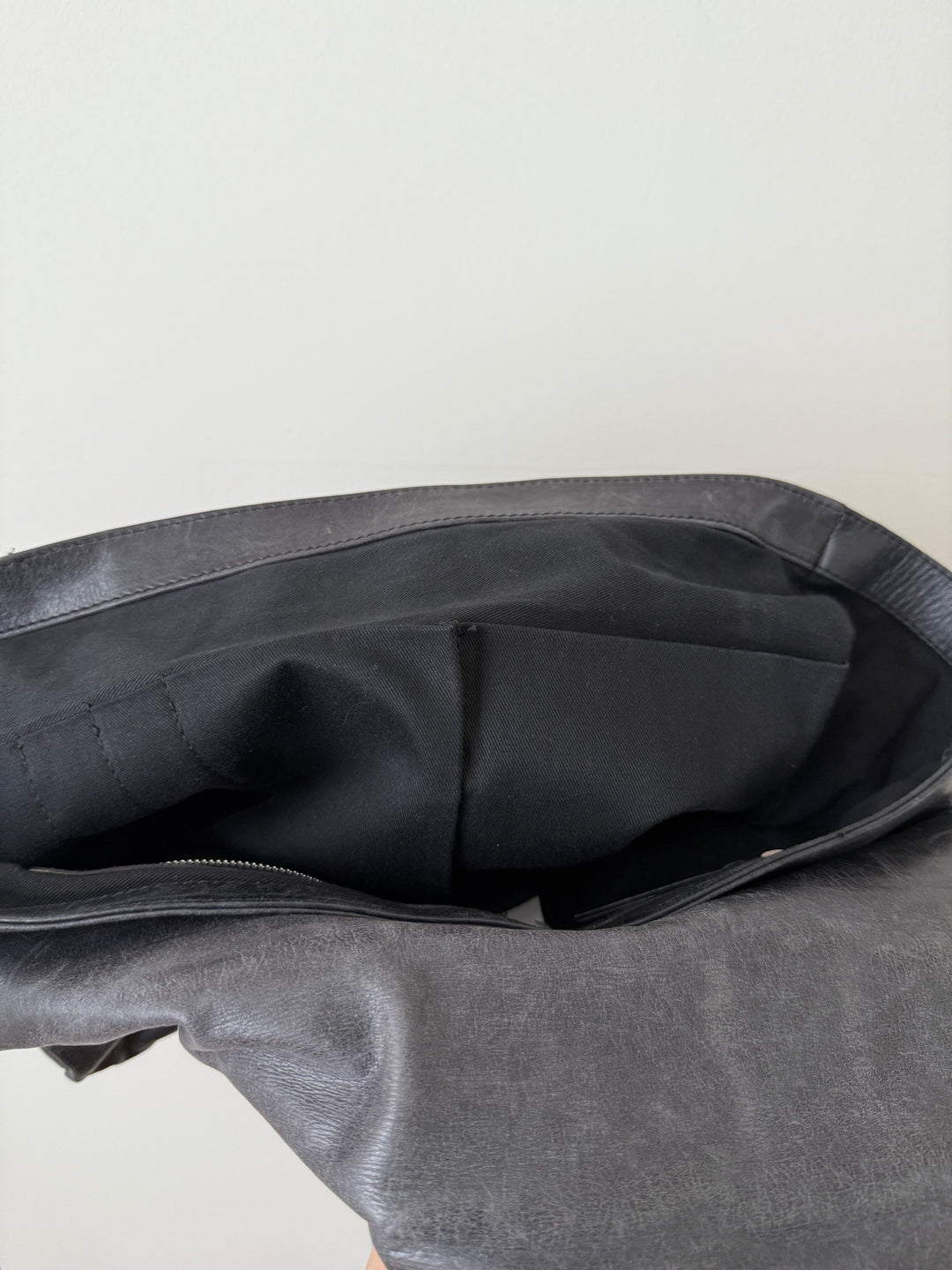 Leather Messenger Bag