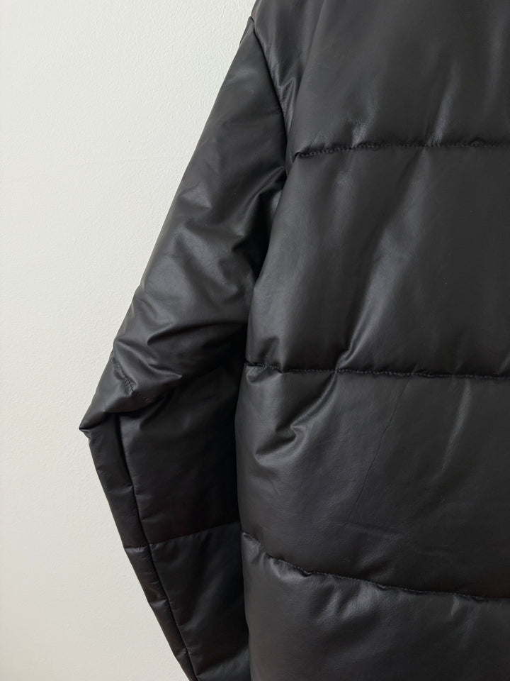 Leather Pico Puffer