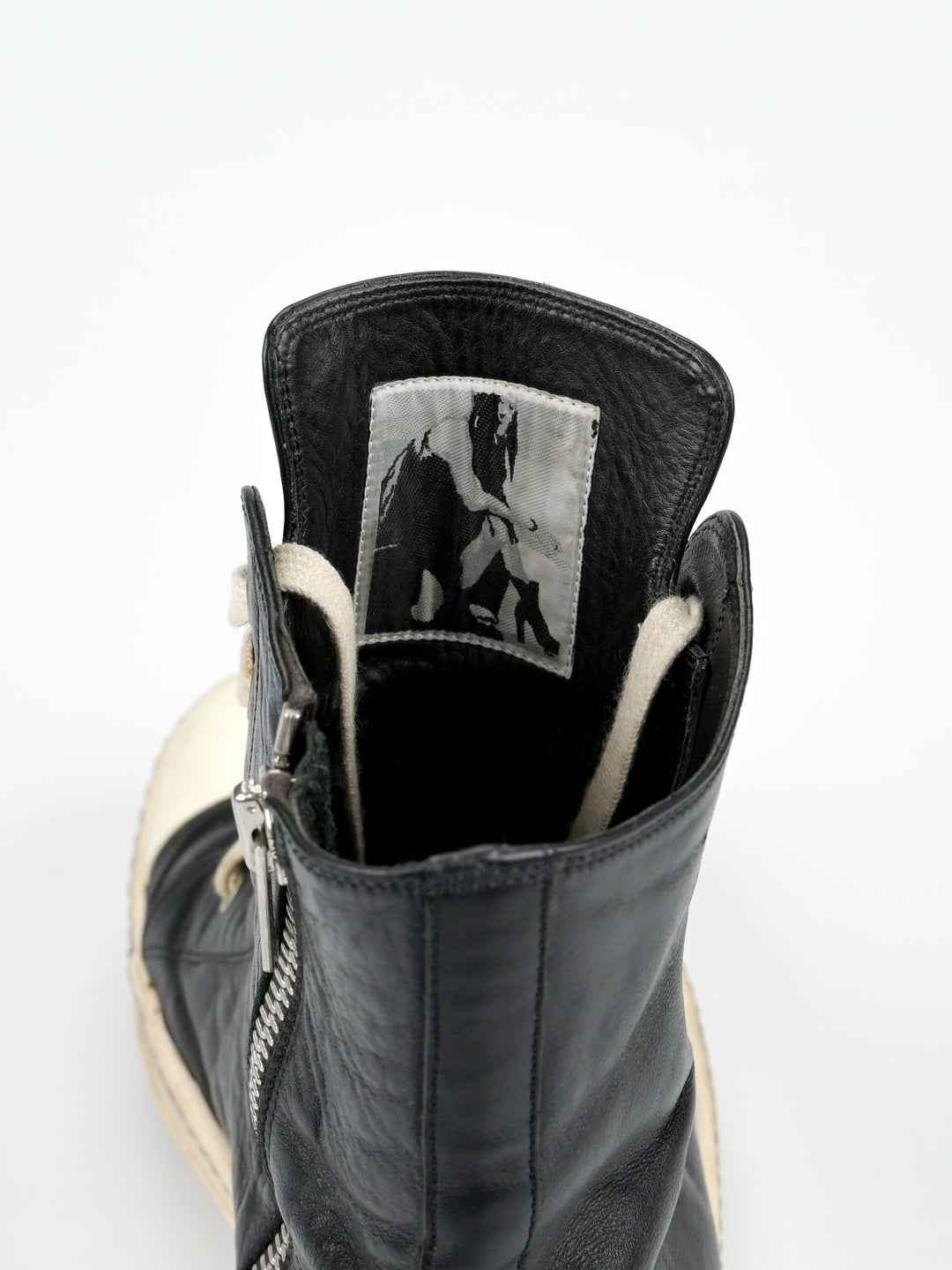 Mainline Leather High Top Ramones
