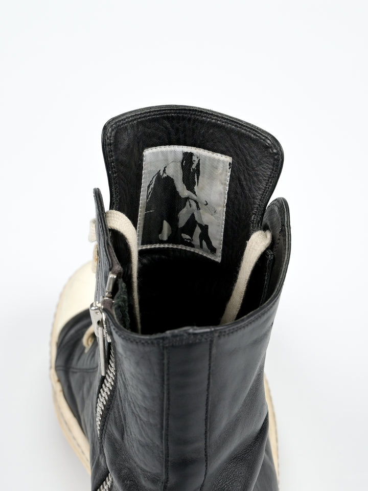 Mainline Leather High Top Ramones