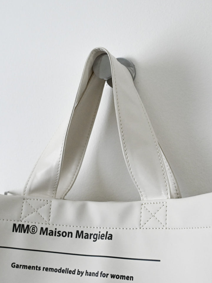 MM6 PVC Logo 6 Tote Bag