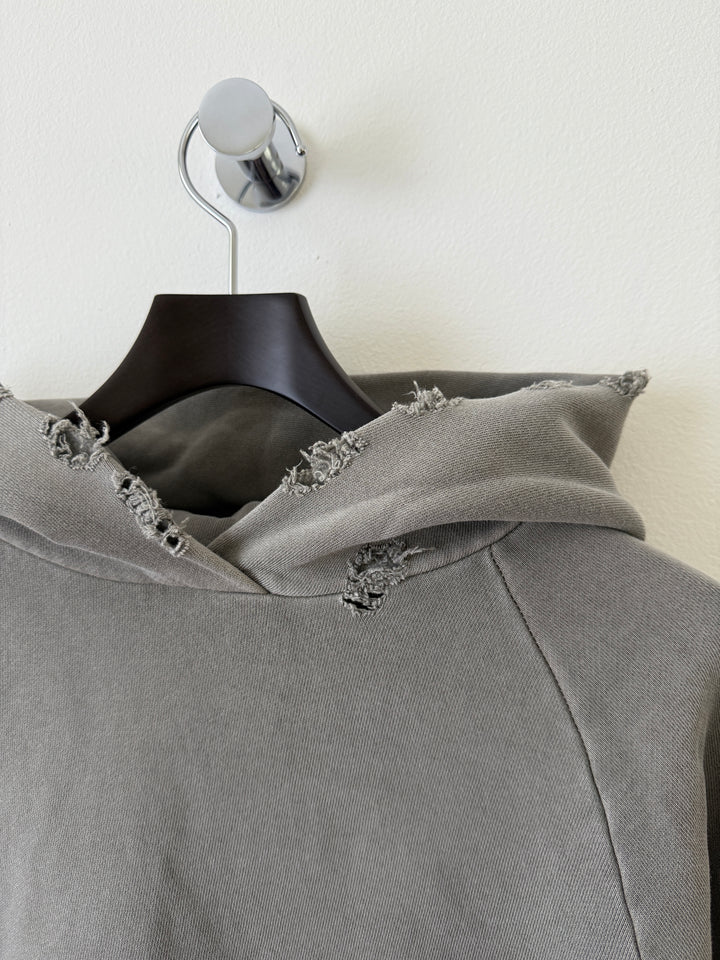 Folsom Cropped Raglan Hoodie